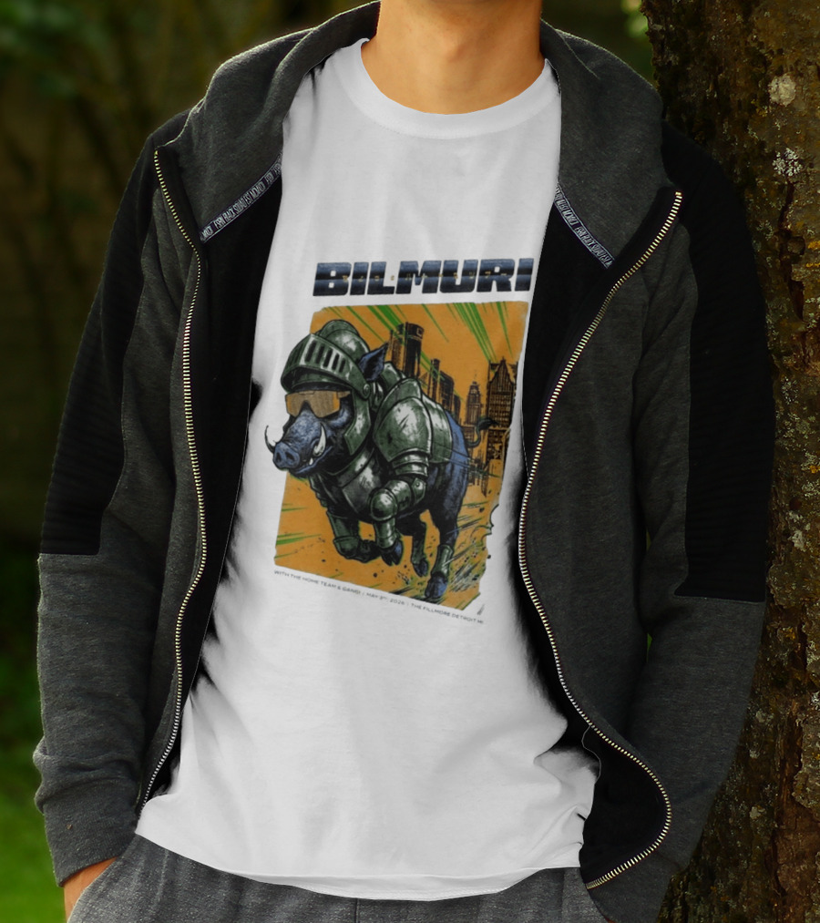 Bilmuri Armored Boar Detroit Skyline The Fillmore May 3 2026 T-Shirt
