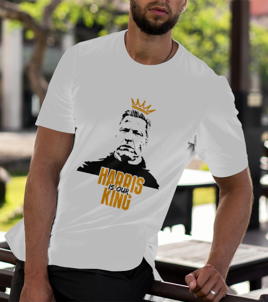 Cambridge United FC Harris Is Our King Crown Portrait 2026 T-Shirt