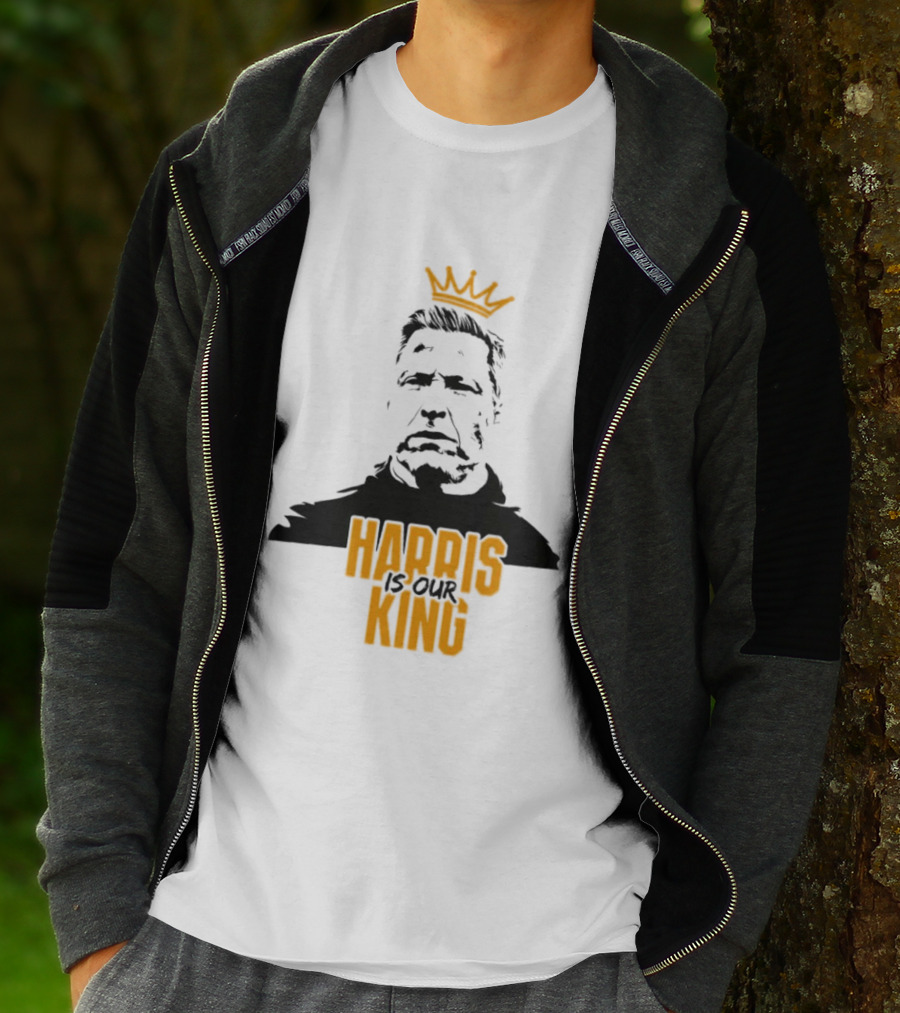 Cambridge United FC Harris Is Our King Crown Portrait 2026 T-Shirt