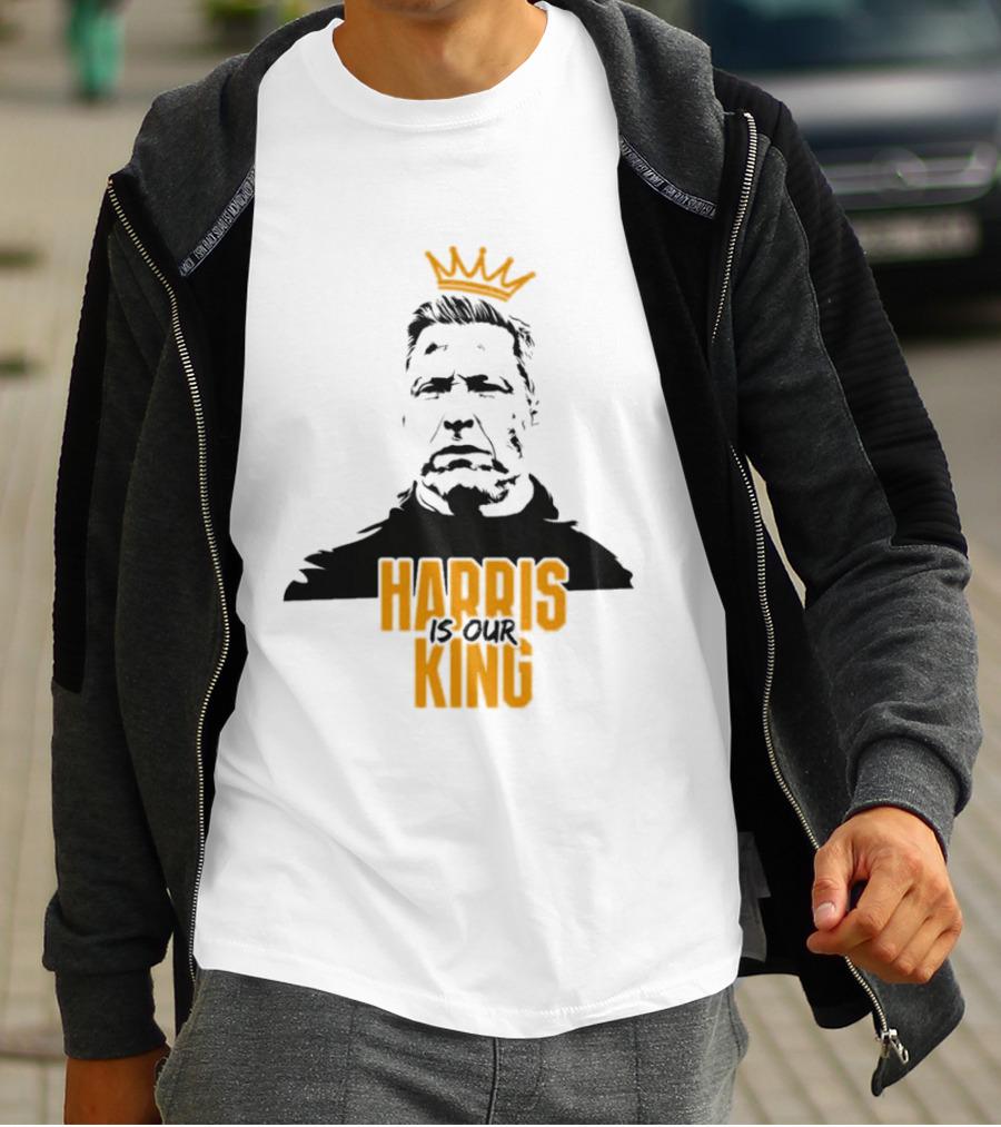 Cambridge United FC Harris Is Our King Crown Portrait 2026 T-Shirt