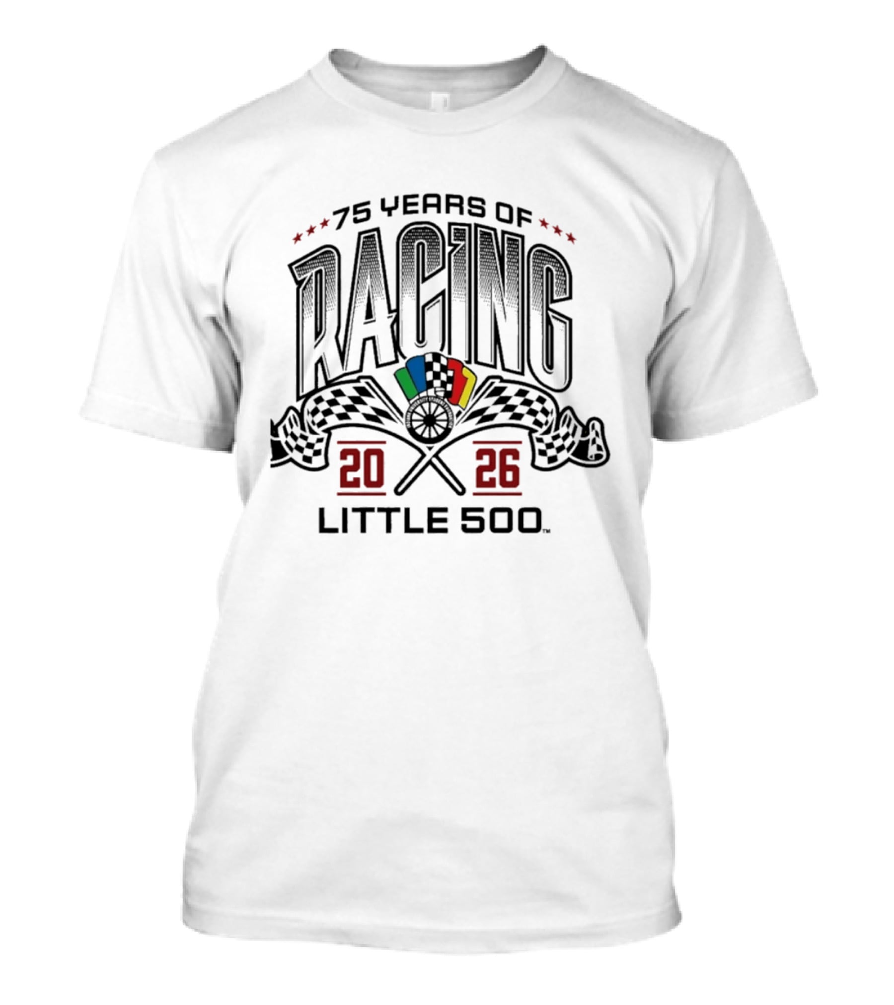 75 Years Of Racing Little 500 2026 Indiana Hoosiers T-Shirt