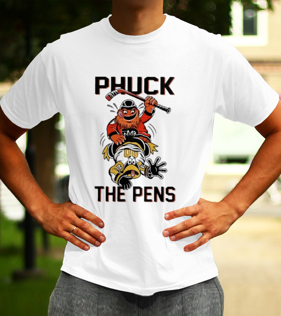 Phuck The Pens Philadelphia Flyers Rivalry Hockey T-Shirt