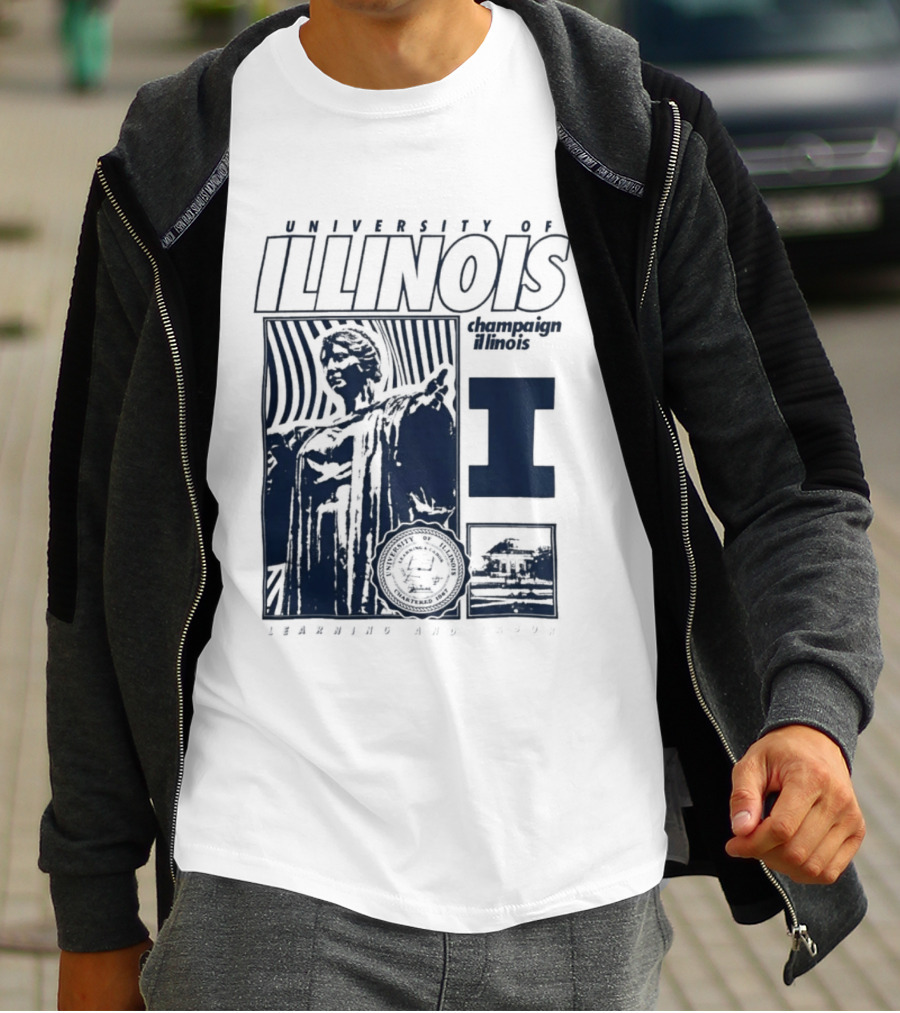 University Of Illinois Alma Mater Champaign Urbana Gameday Spirit T-Shirt