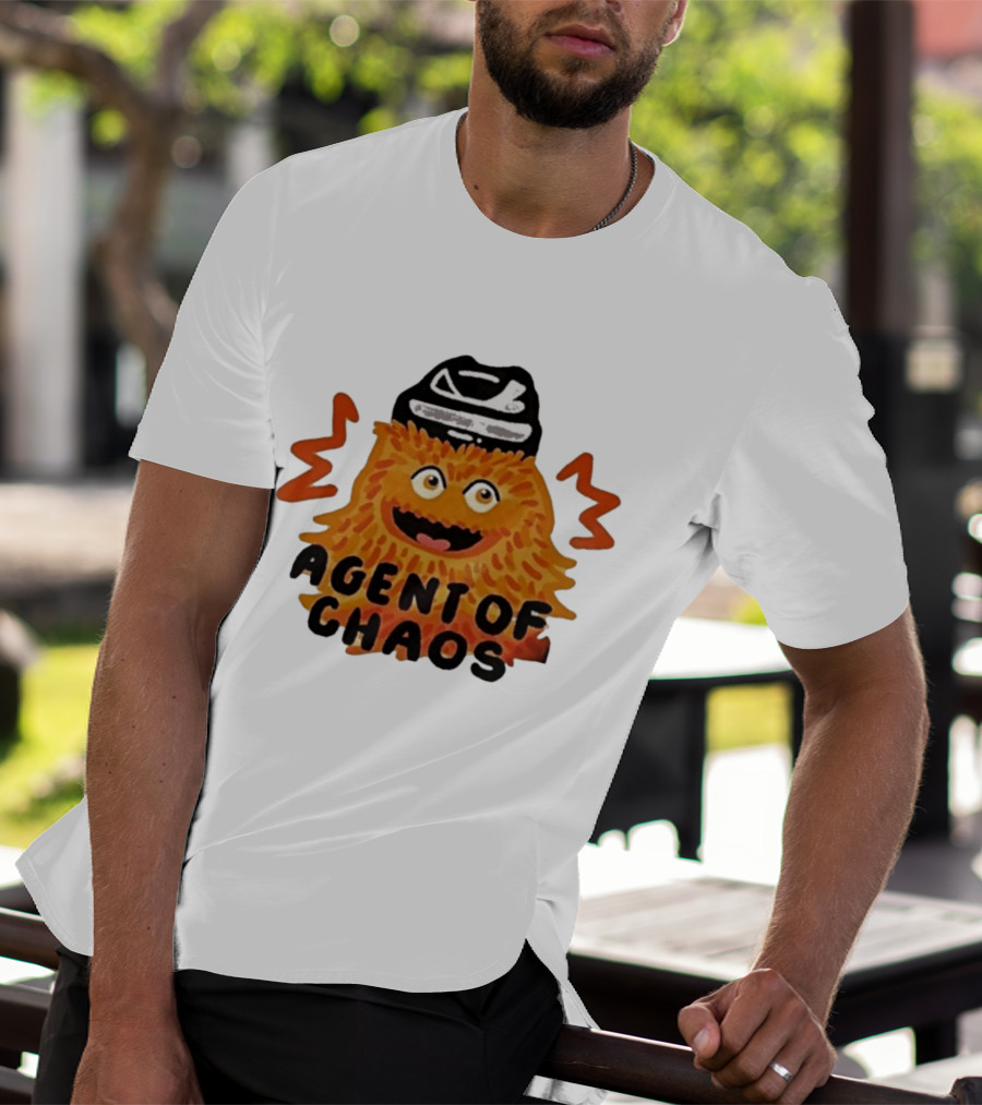 Gritty Agent Of Chaos Philadelphia Flyers T-Shirt