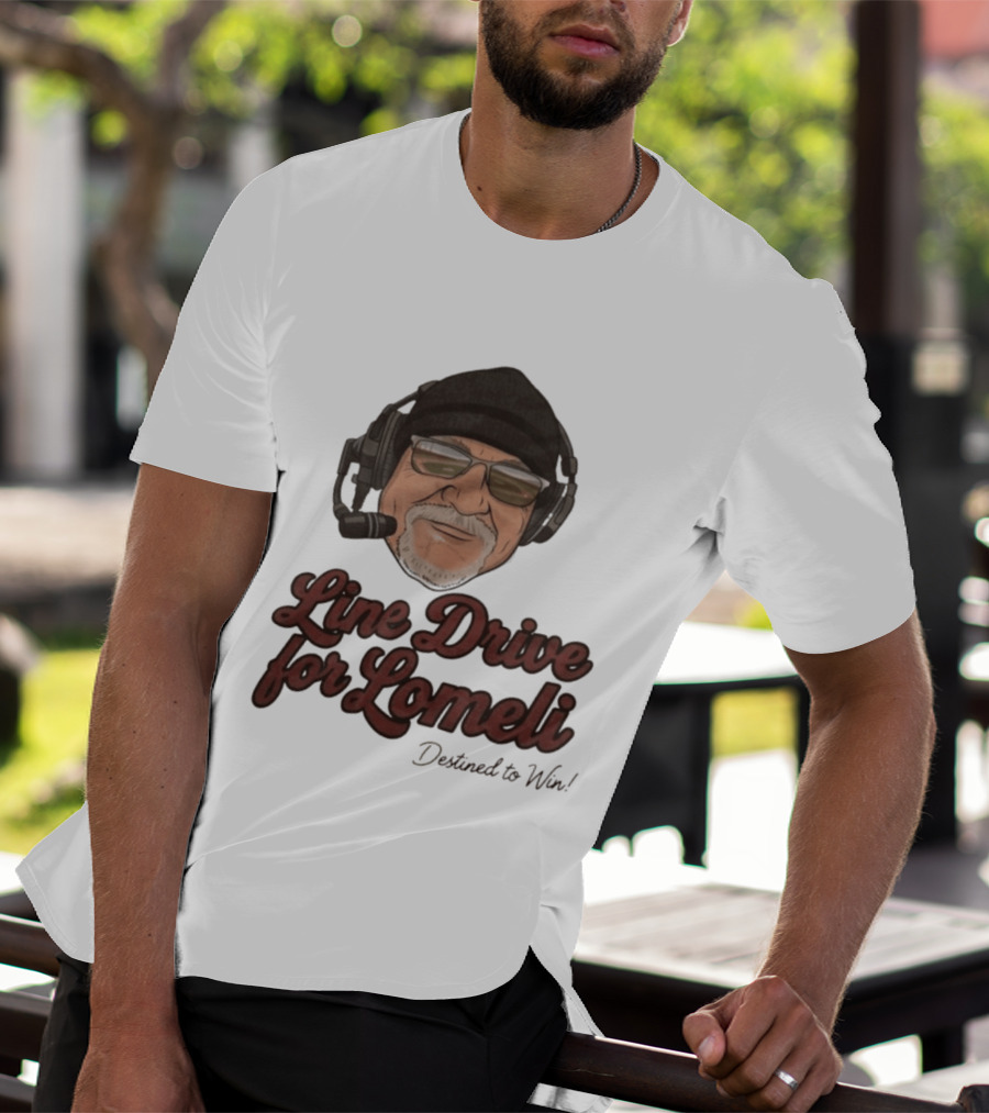 Line Drive For Lomeli Destined To Win T-Shirt