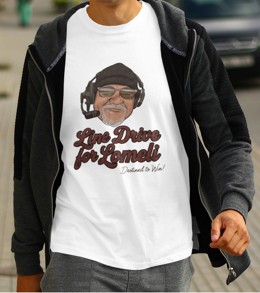 Line Drive For Lomeli Destined To Win T-Shirt