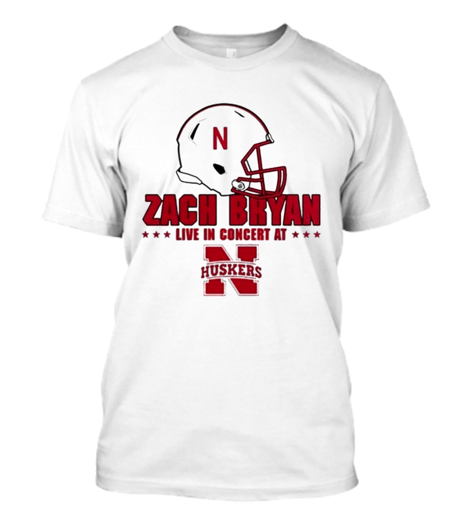 Zach Bryan Live In Concert At Nebraska Huskers 2026 T-Shirt
