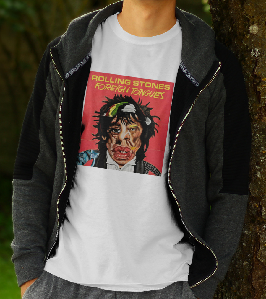 The Rolling Stones Foreign Tongues Album Cover Art 2026 T-Shirt