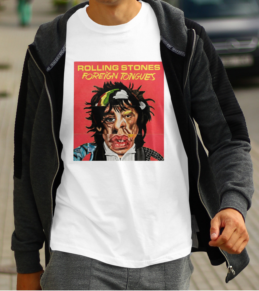 The Rolling Stones Foreign Tongues Album Cover Art 2026 T-Shirt