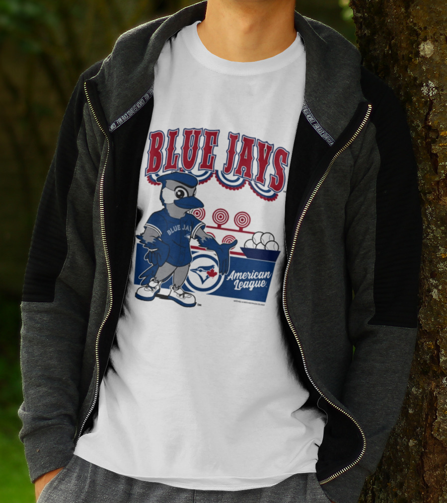 Toronto Blue Jays Mitchell Ness Step Back Up Cream American League T-Shirt