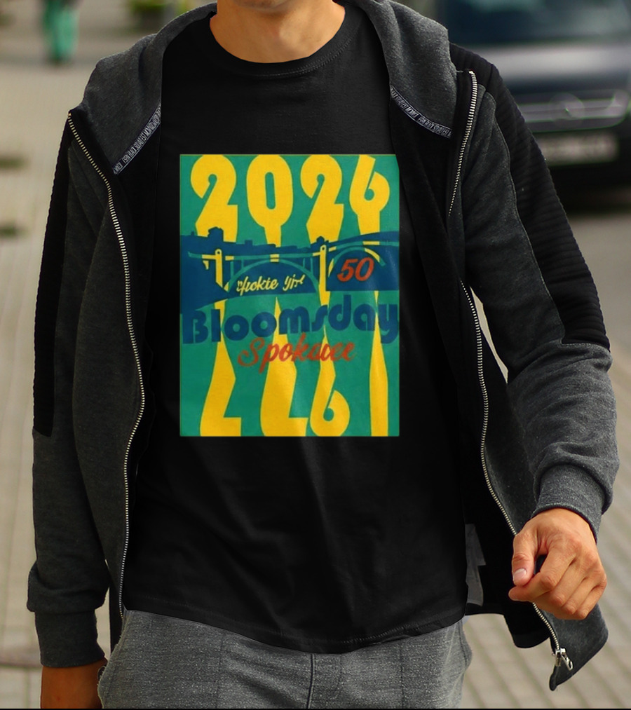 2026 Spokane Bloomsday 50th Race Hometown Pride Celebration T-Shirt