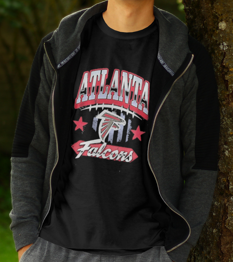 Atlanta Falcons Americana 2026 Stars And Stripes NFL Team Spirit T-Shirt