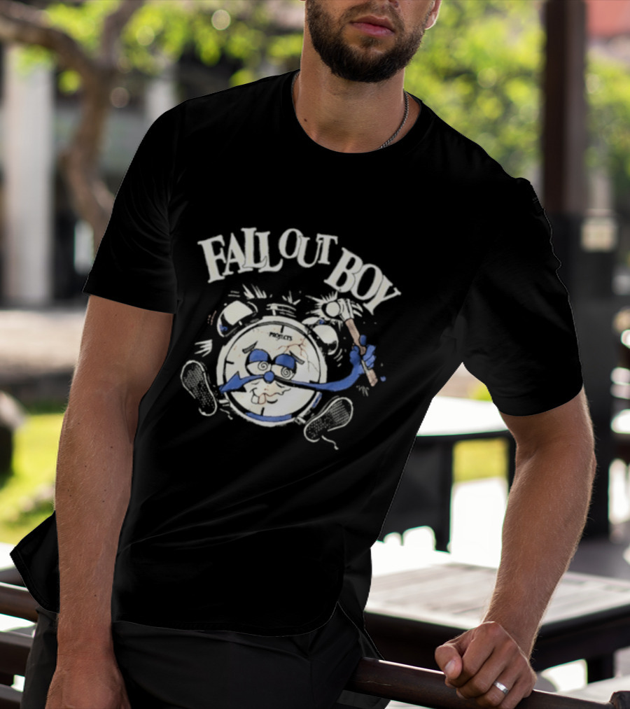 Brooklyn Projects Fall Out Boy Drum Graphic Collaboration T-Shirt