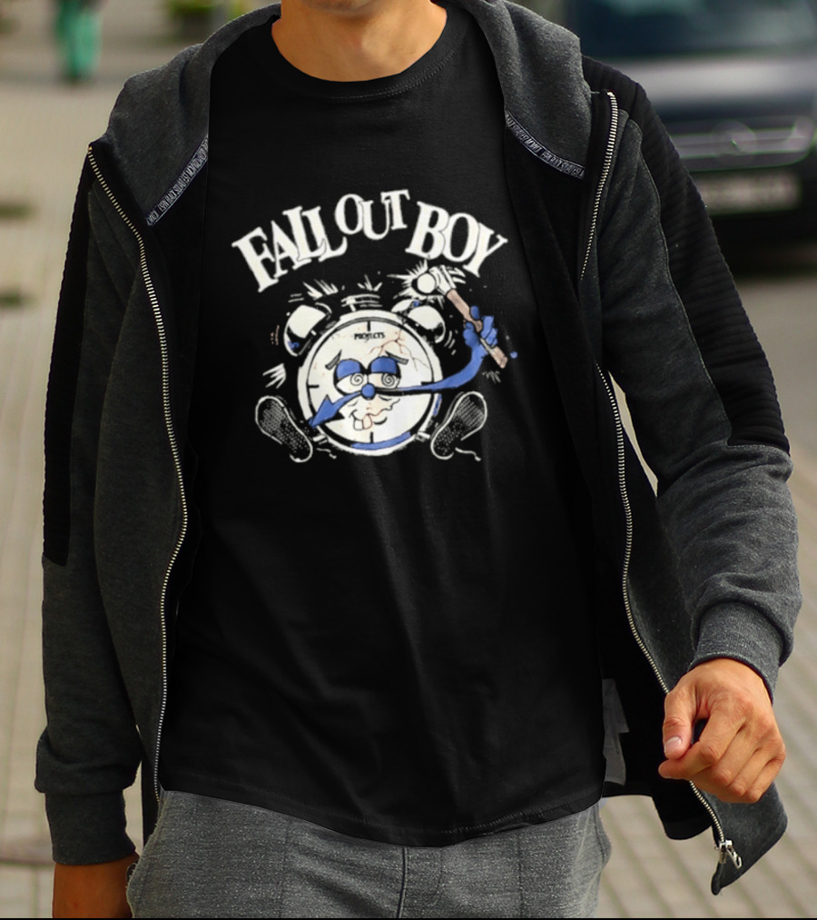 Brooklyn Projects Fall Out Boy Drum Graphic Collaboration T-Shirt