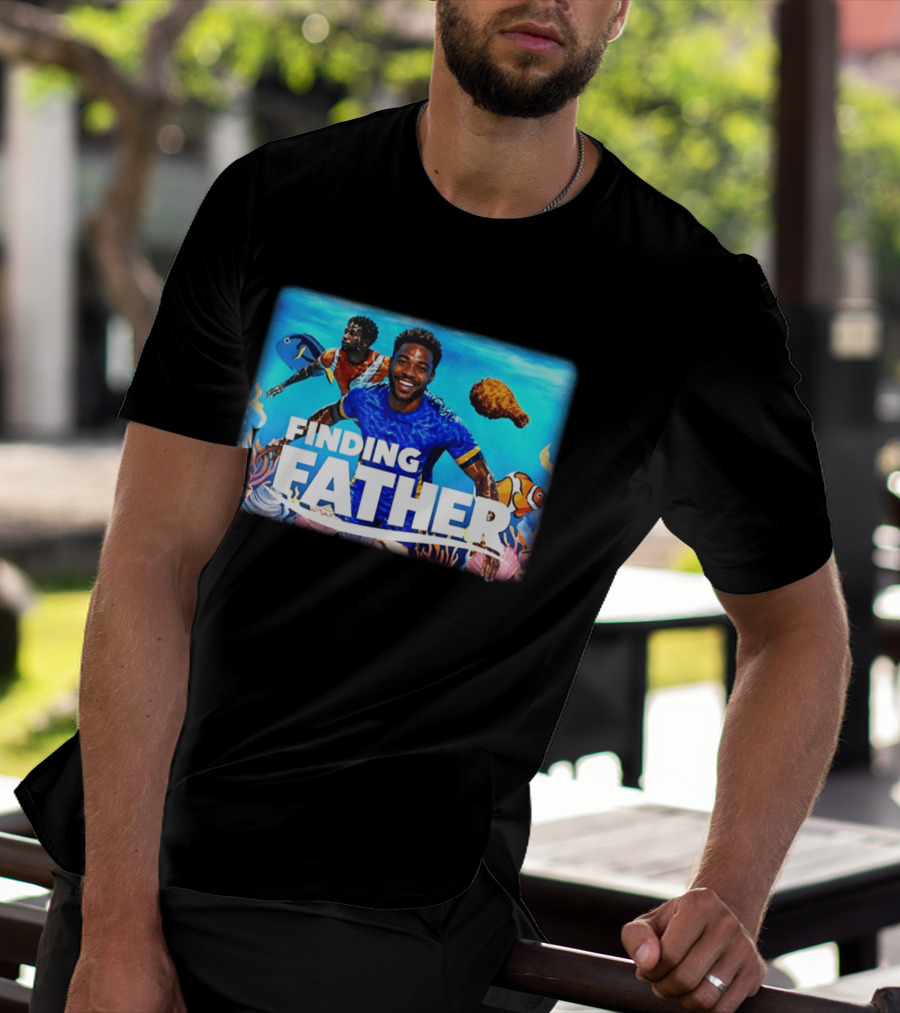 Finding Father Underwater Adventure With Fish And Coral T-Shirt