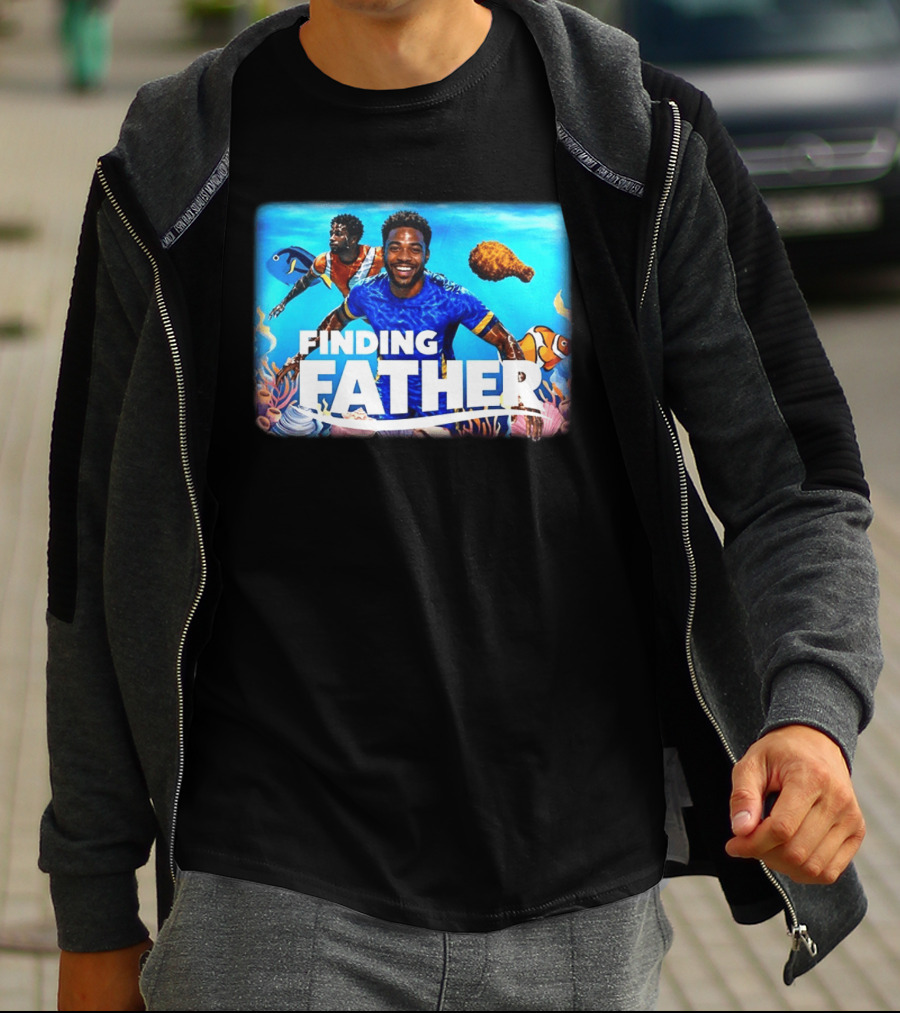 Finding Father Underwater Adventure With Fish And Coral T-Shirt