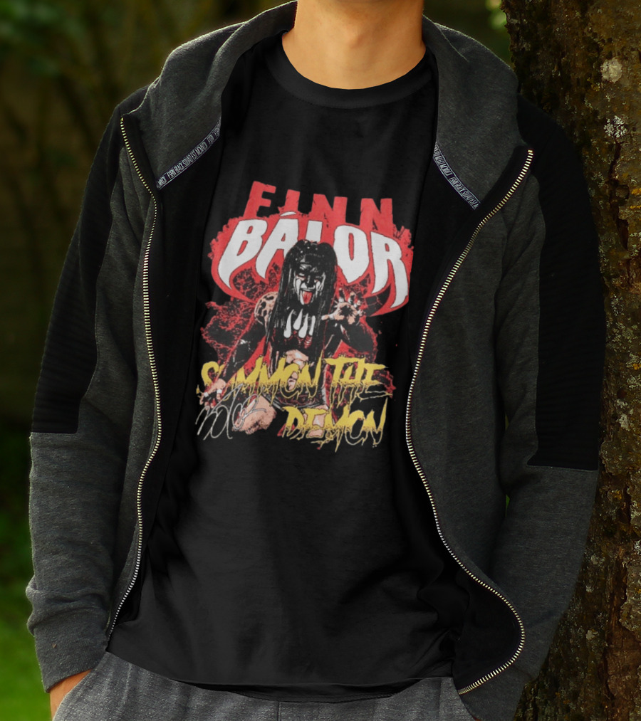 Finn Bálor Summon The Demon WWE Fan Merchandise T-Shirt