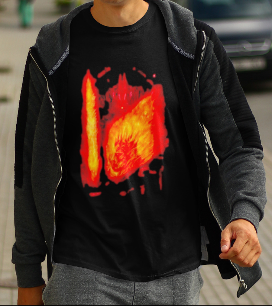Flame Knight Fire Armor Blaze T-Shirt
