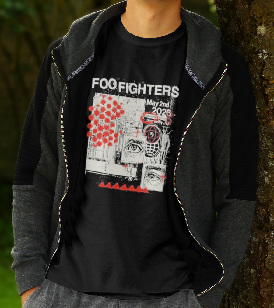 Foo Fighters Sayreville New Jersey 2026 Starland Ballroom May 2nd Your Favorite Toy T-Shirt