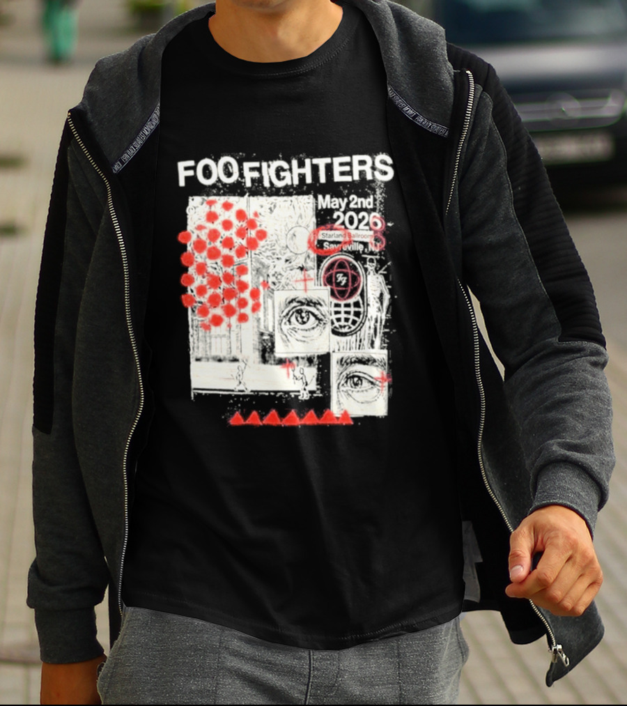 Foo Fighters Sayreville New Jersey 2026 Starland Ballroom May 2nd Your Favorite Toy T-Shirt