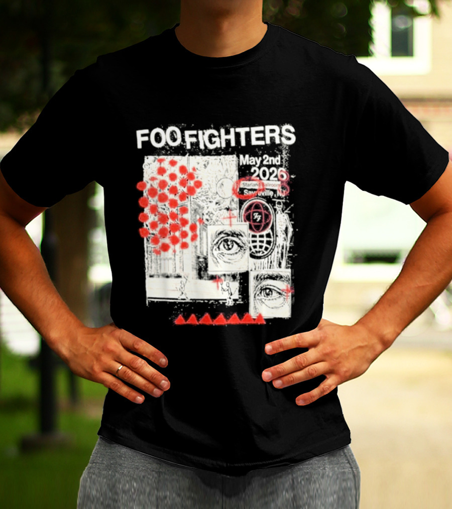 Foo Fighters Sayreville New Jersey 2026 Starland Ballroom May 2nd Your Favorite Toy T-Shirt