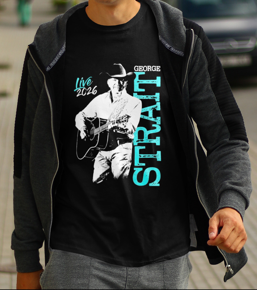 George Strait Live 2026 Death Valley Edition Black T-Shirt