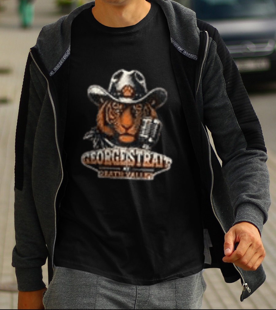 George Strait X Clemson Tigers At Death Valley Stadium T-Shirt