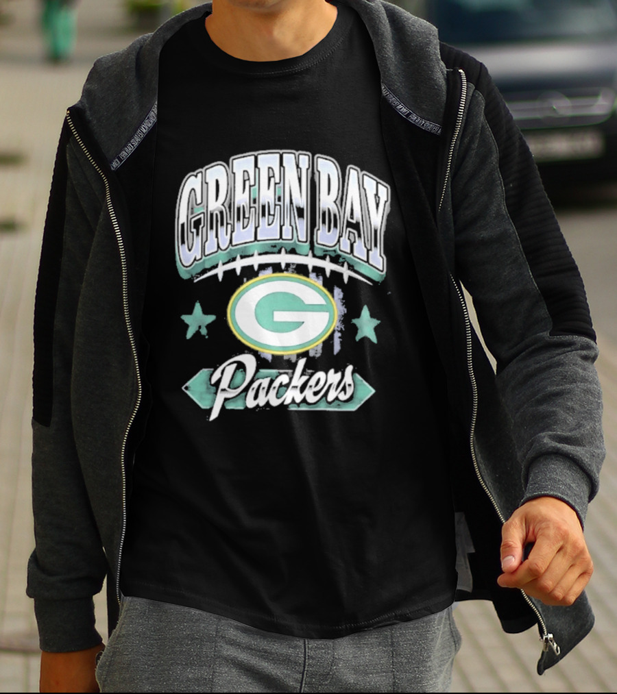 Green Bay Packers Americana 2026 Edition With Stars And Classic Team T-Shirt