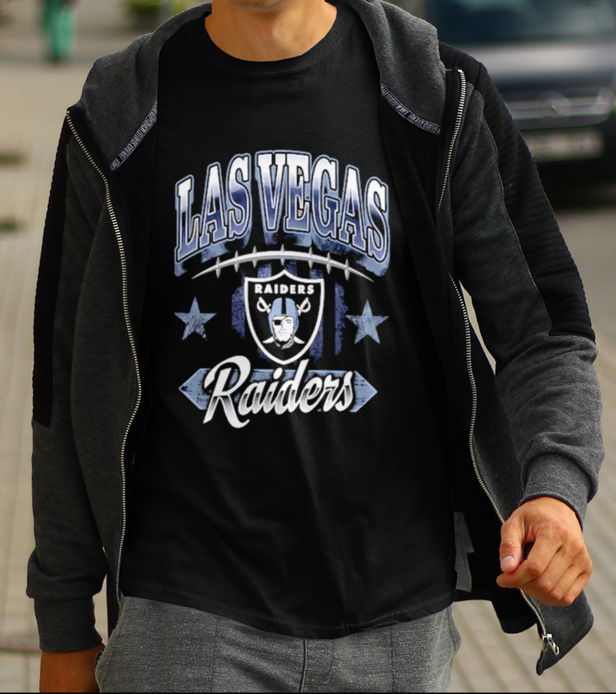 Las Vegas Raiders Americana 2026 Football Team Stars T-Shirt