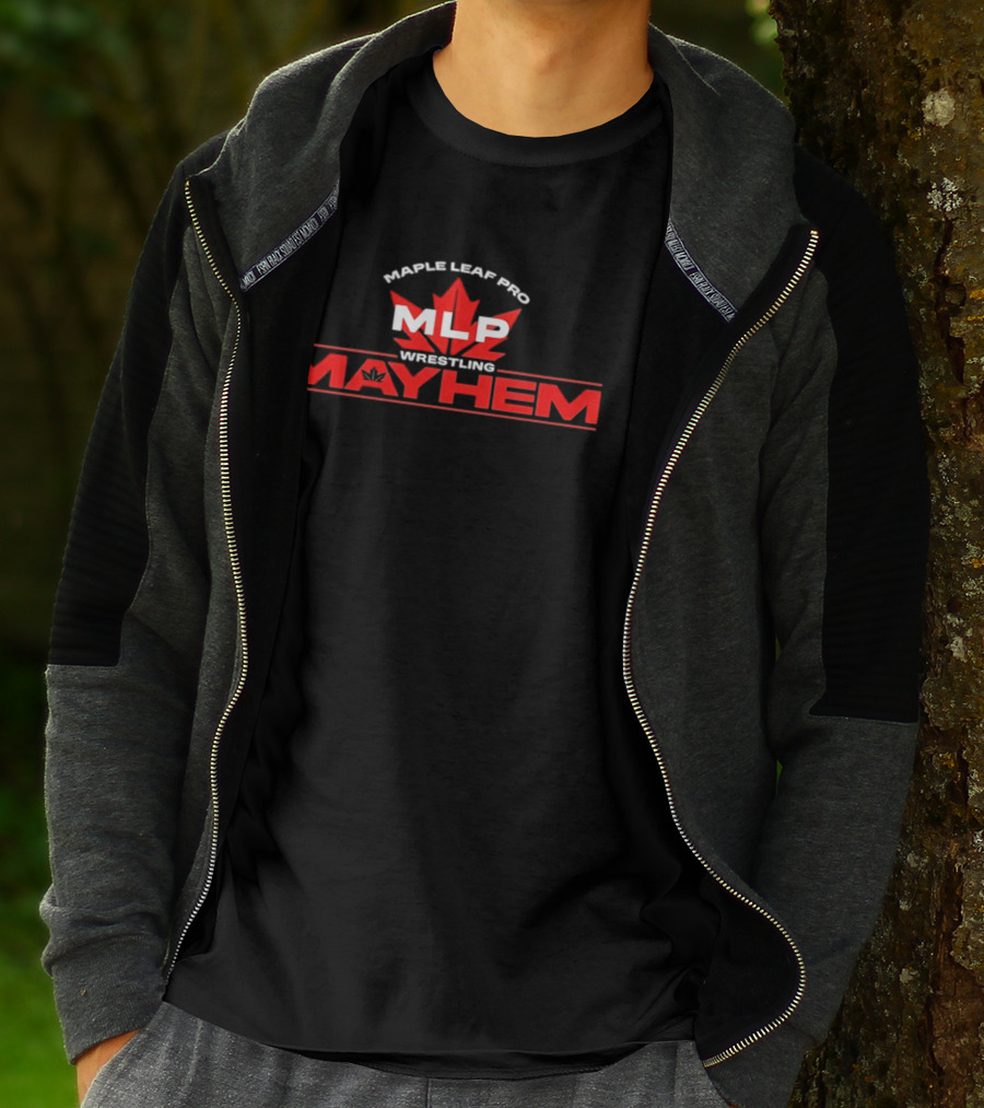 Maple Leaf Pro MLP Wrestling Mayhem T-Shirt