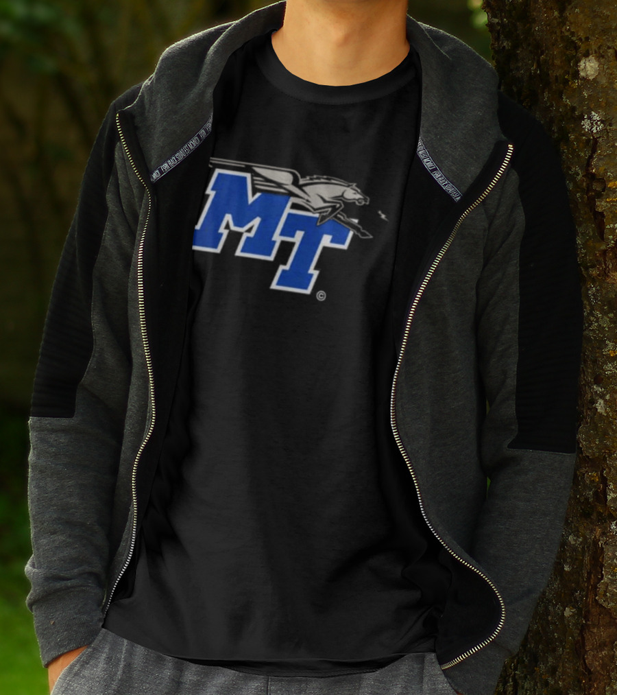 Middle Tennessee State Blue Raiders MT Flying Horse T-Shirt