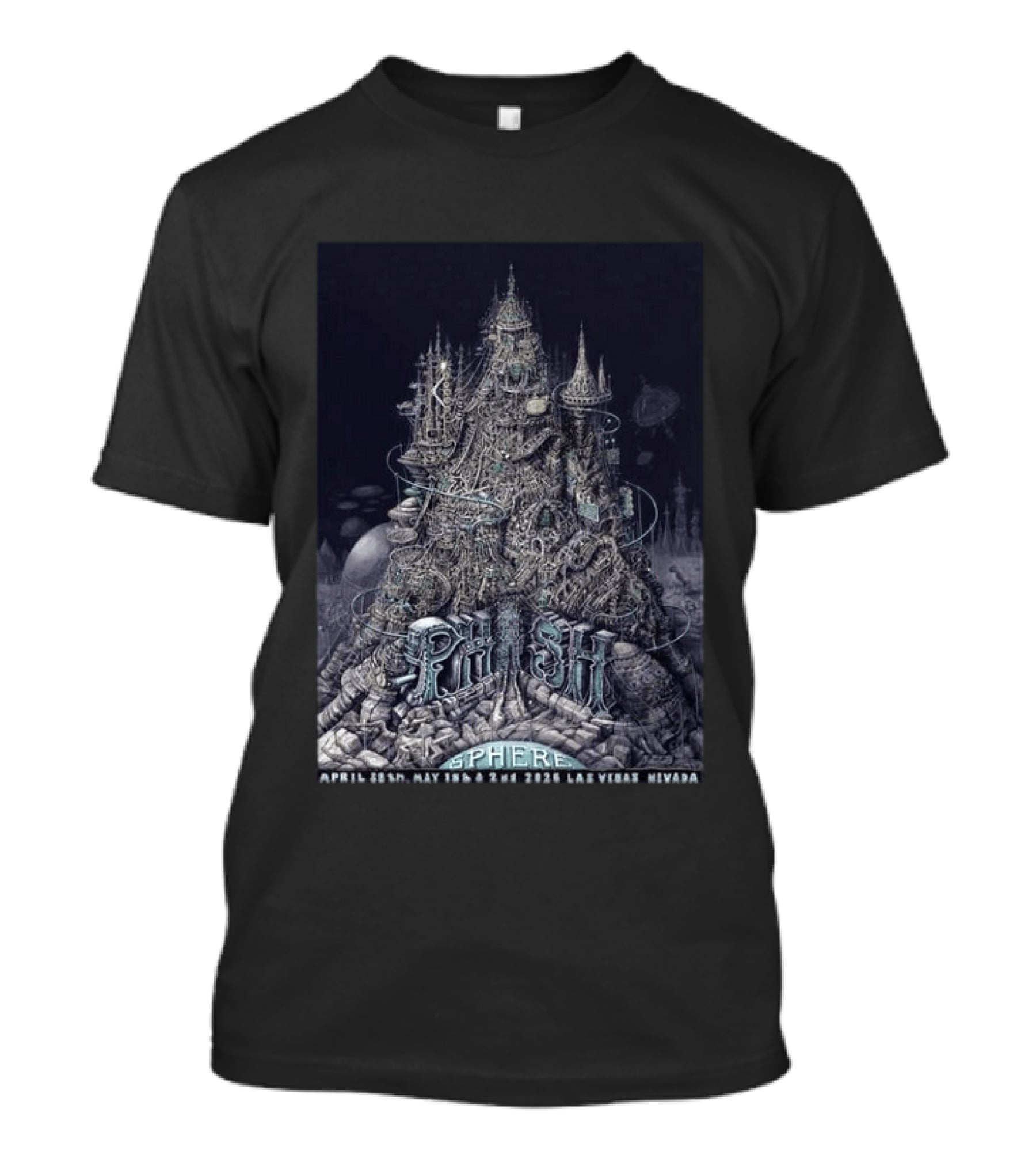 Phish Live At Sphere Las Vegas 2026 April 18 May 1 2 2026 T-Shirt