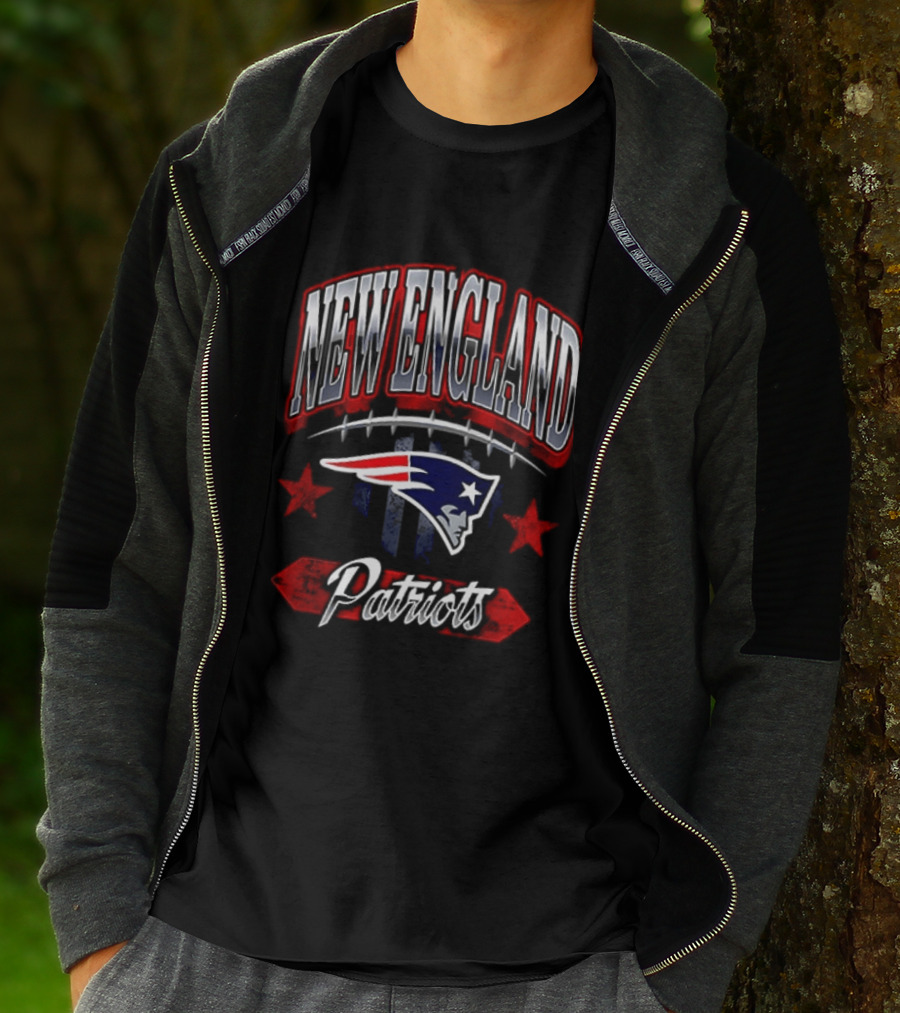 New England Patriots Americana 2026 Stars And Stripes T-Shirt