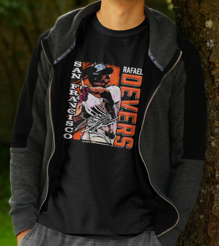 Rafael Devers San Francisco Baseball T-Shirt