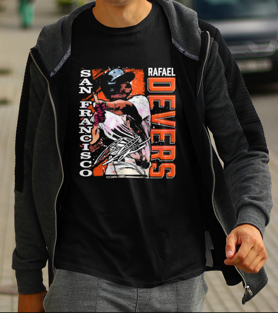 Rafael Devers San Francisco Baseball T-Shirt