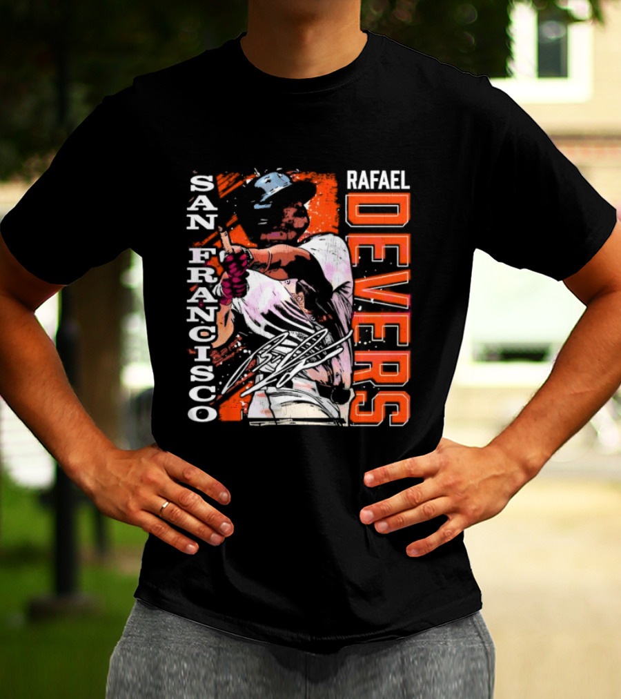 Rafael Devers San Francisco Baseball T-Shirt