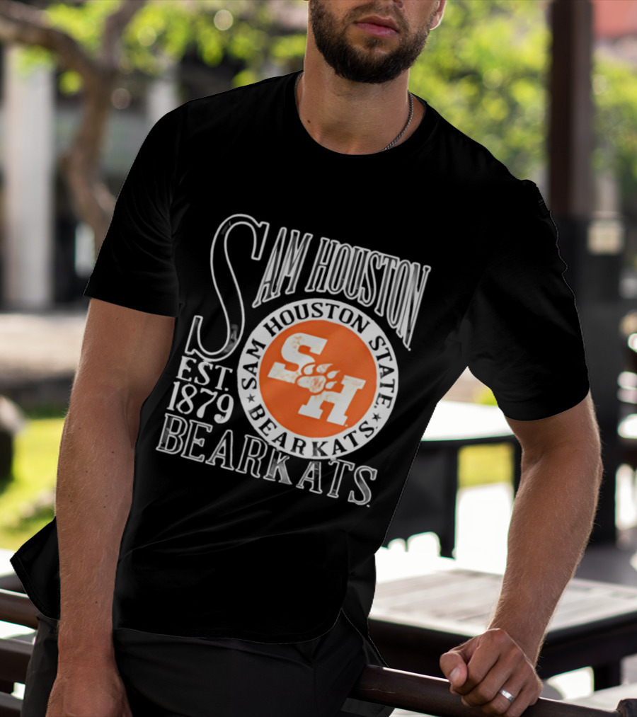 Sam Houston State Bearkats Est 1879 SH Paw T-Shirt