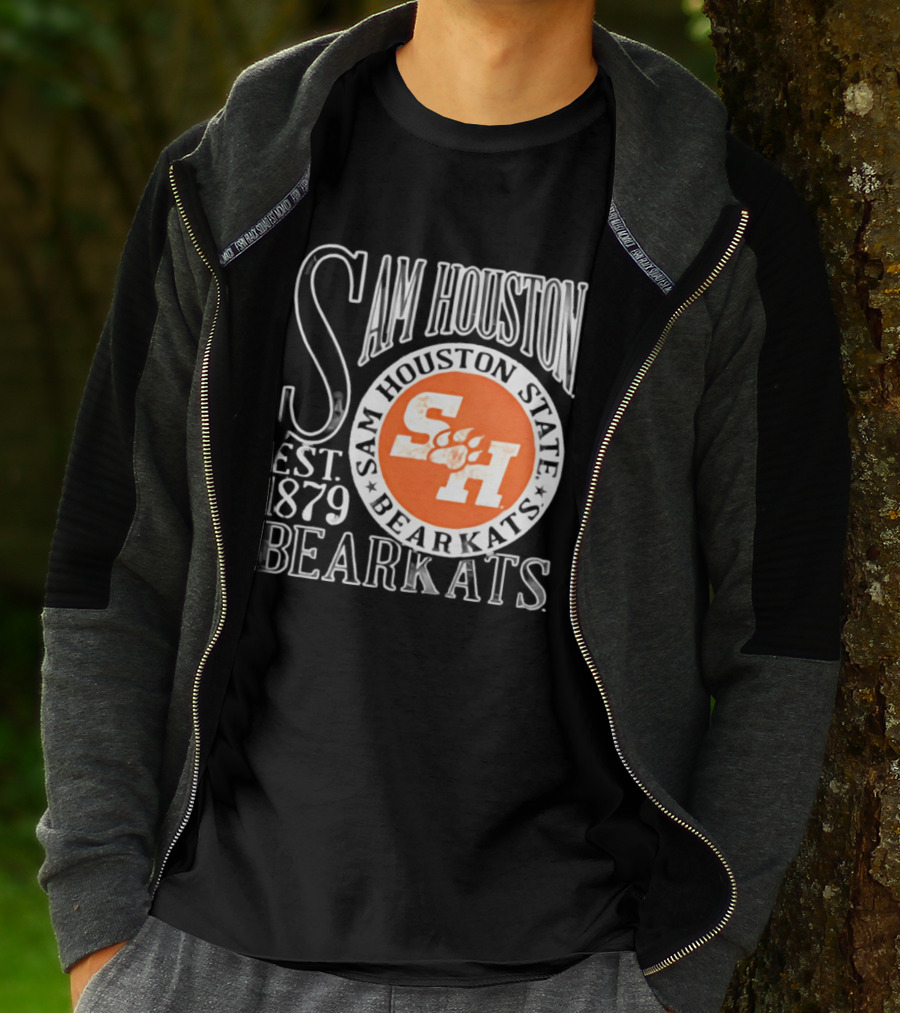 Sam Houston State Bearkats Est 1879 SH Paw T-Shirt