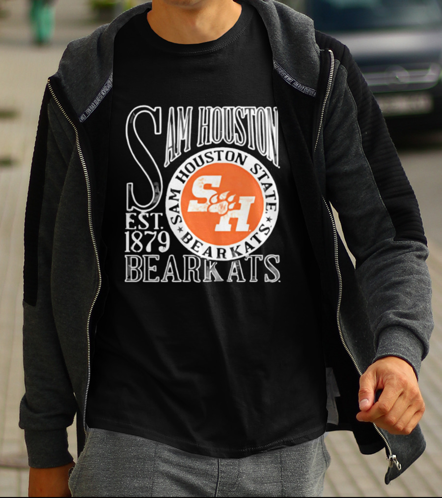 Sam Houston State Bearkats Est 1879 SH Paw T-Shirt