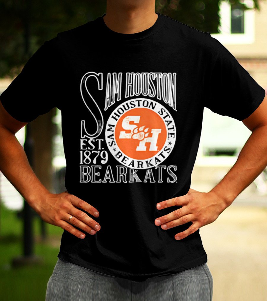 Sam Houston State Bearkats Est 1879 SH Paw T-Shirt