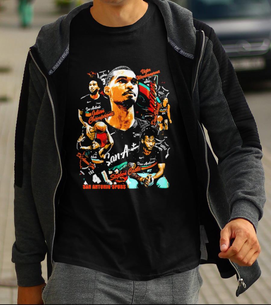 San Antonio Spurs Basketball Legend T-Shirt
