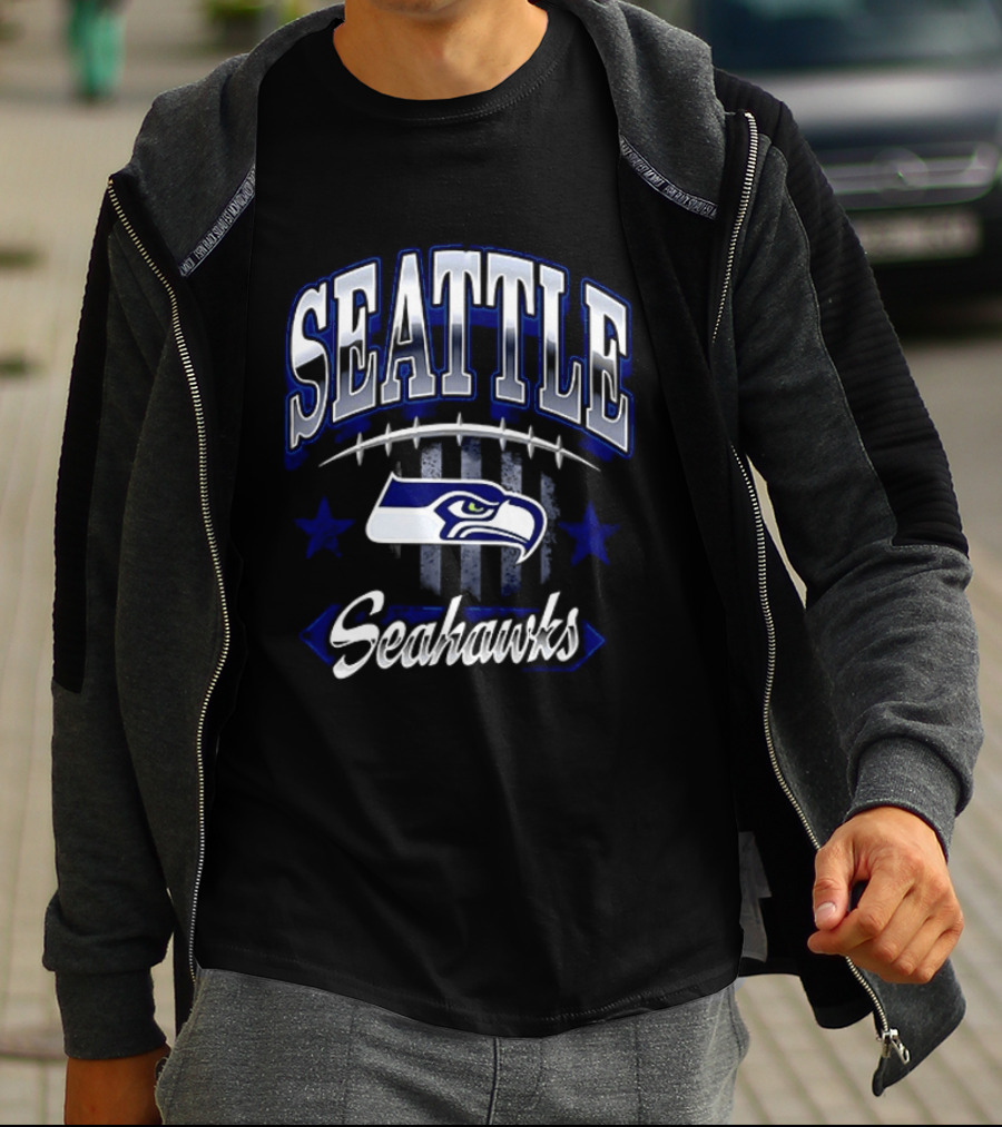 Seattle Seahawks NFL Team Football Fan T-Shirt
