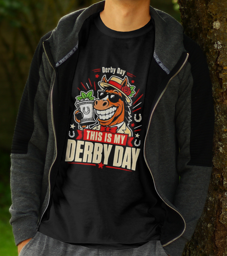 Derby Day Mint Julep Horse Party T-Shirt