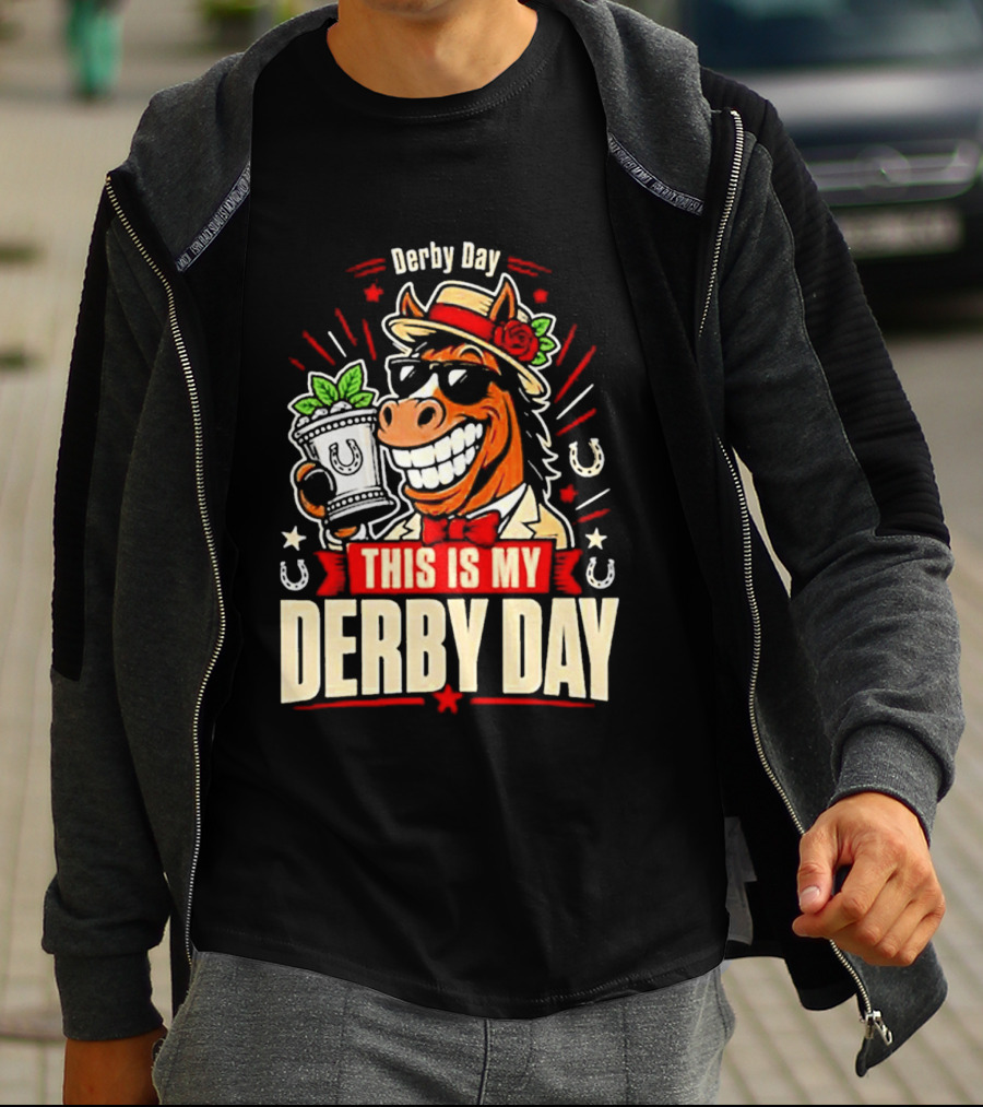 Derby Day Mint Julep Horse Party T-Shirt
