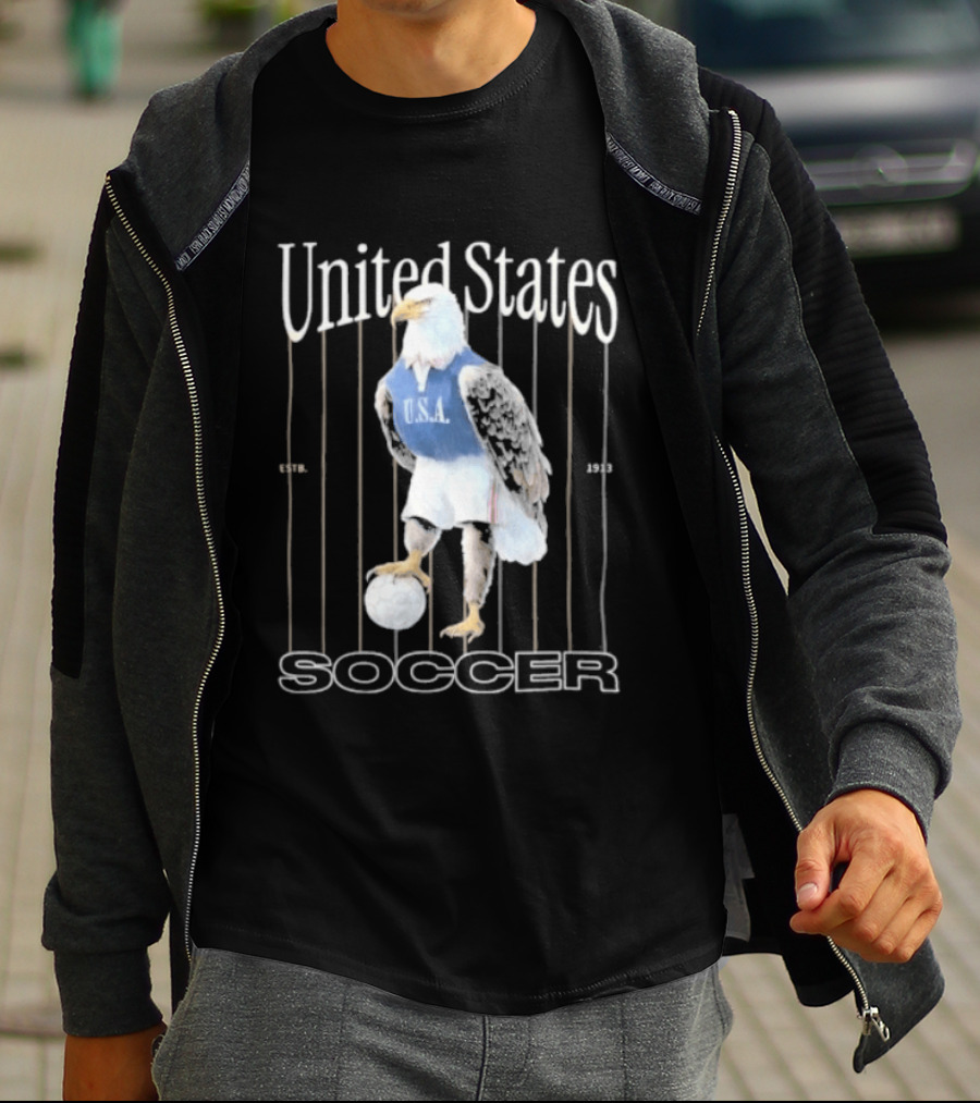 United States Soccer USA Eagle T-Shirt