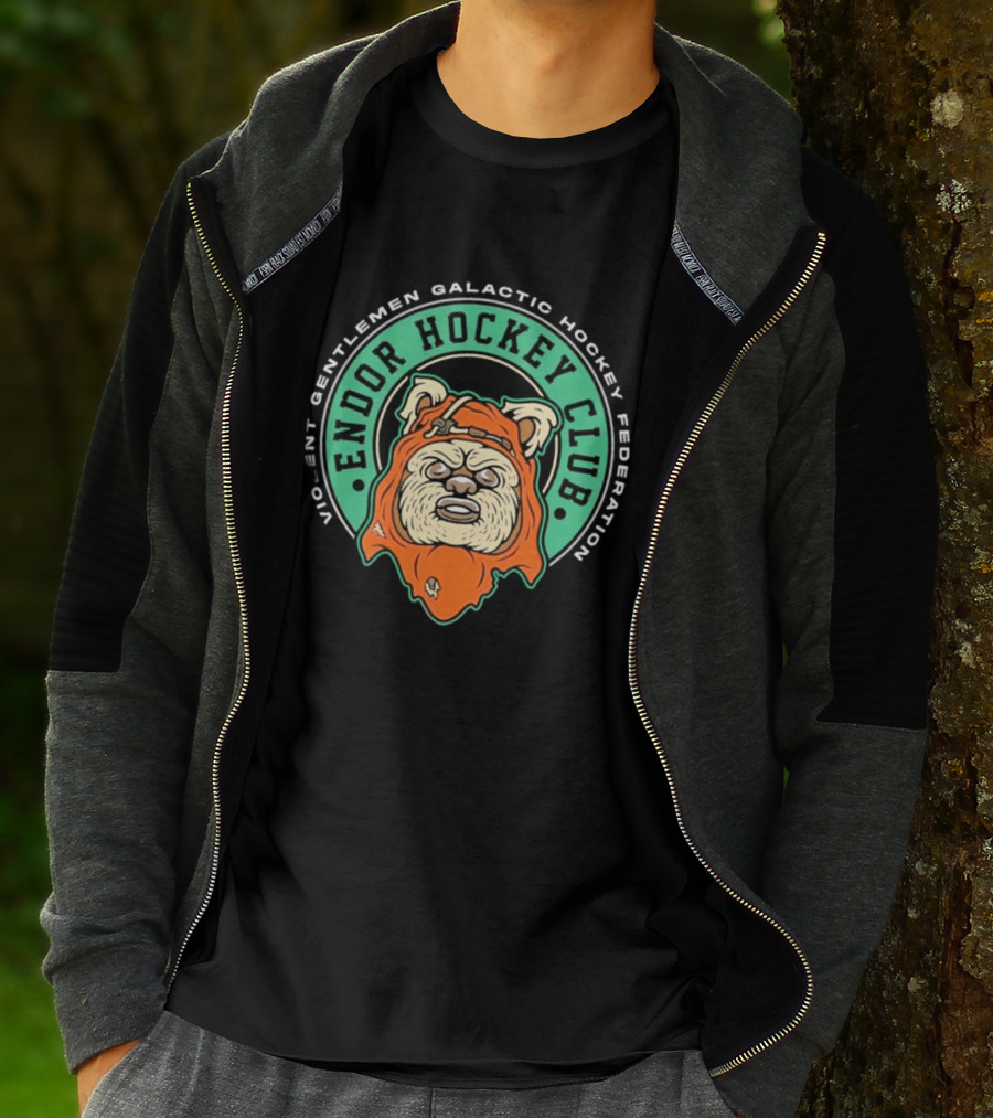 Violent Gentlemen Galactic Hockey Federation Endor Hockey Club 2026 T-Shirt