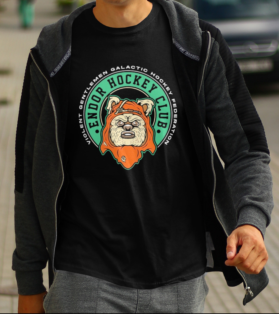 Violent Gentlemen Galactic Hockey Federation Endor Hockey Club 2026 T-Shirt