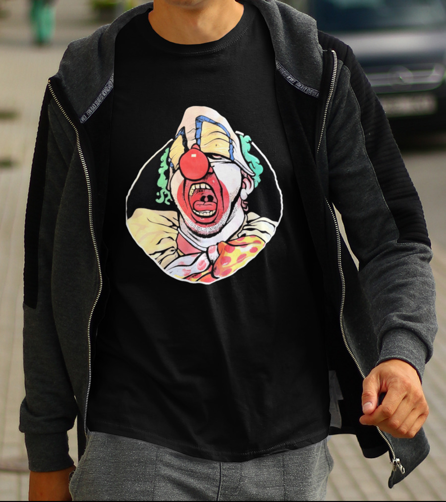 Yucko The Clown Retro Cartoon Style Bold Expression T-Shirt