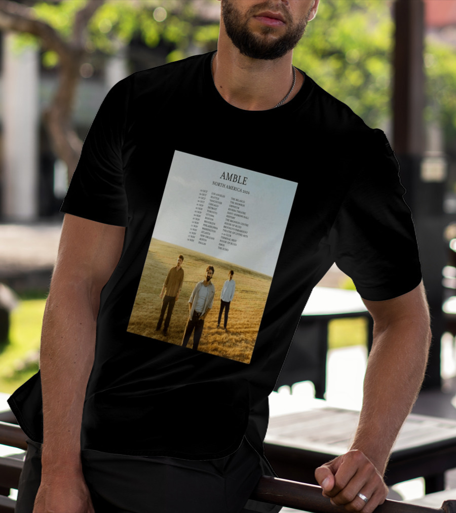 Amble Fall Tour 2026 T-Shirt