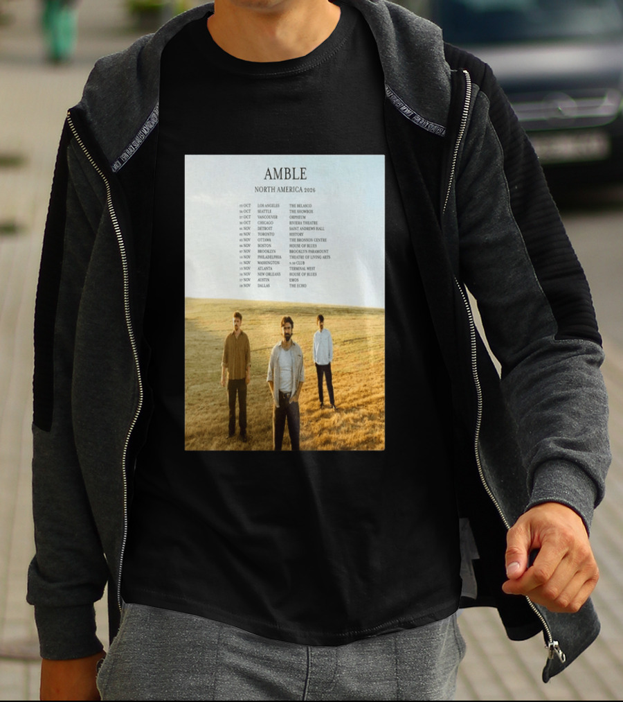 Amble Fall Tour 2026 T-Shirt